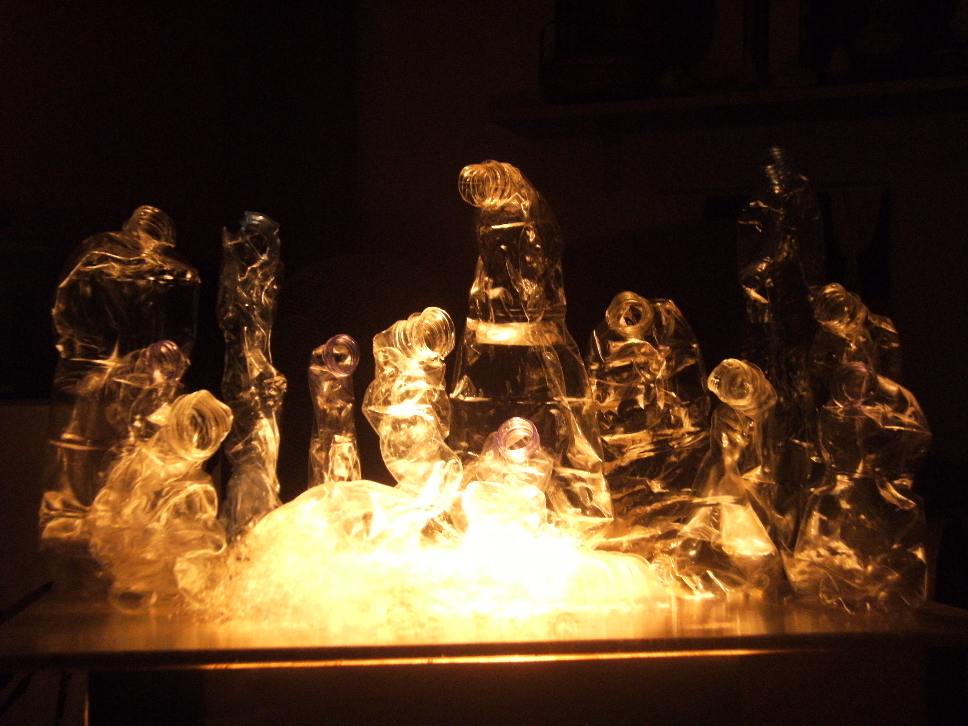 Presepe In Bottiglia Di Plastica presepe varese green city